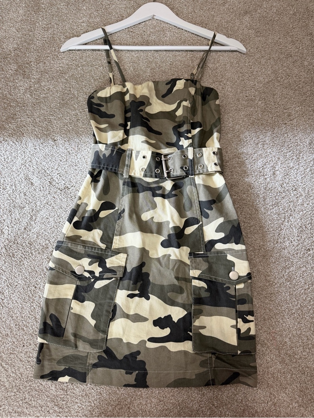 NWT Fashion Nova camo mini dress